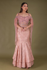 Peach Net Gown4818 video